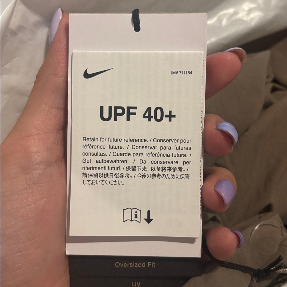 NWT Nike ACG Orb Weaver Dri-FIT ADV UV Dress Size S Brown Shirt Dress - Picture 6 of 6